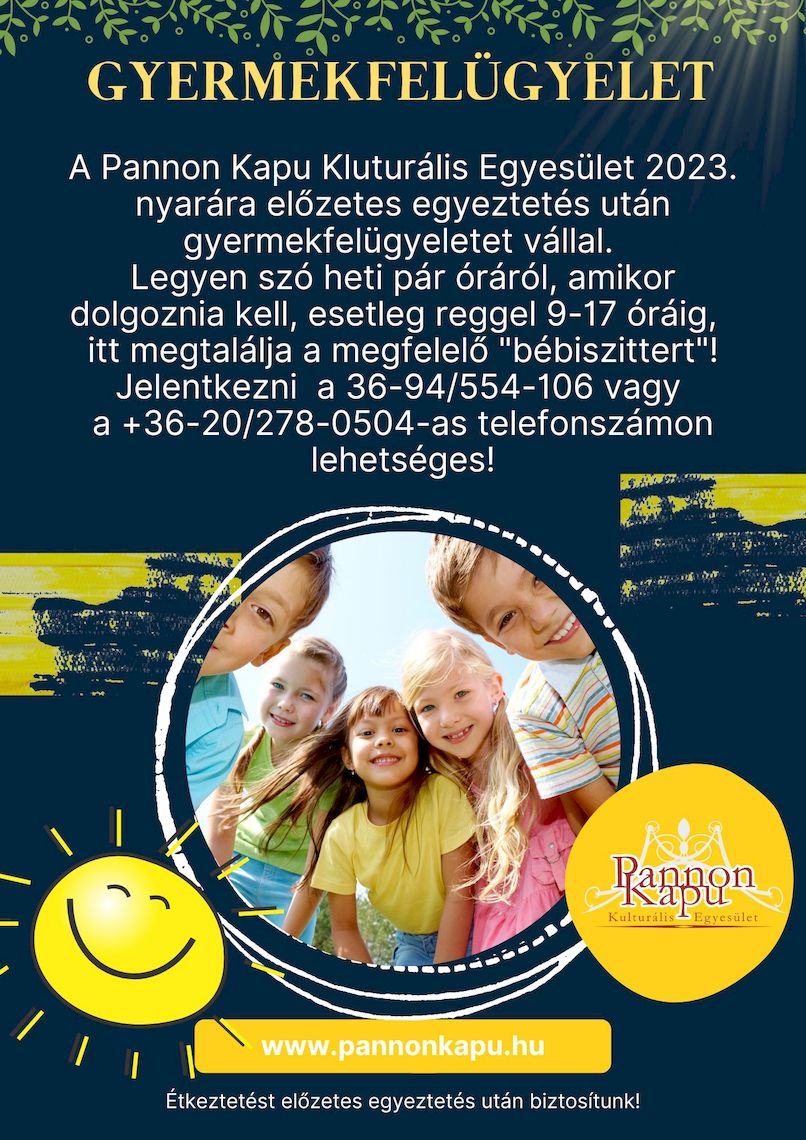 gyermekfelugyelet